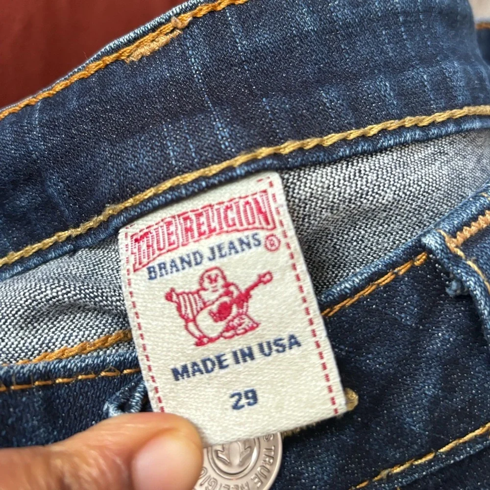 TRUE RELIGION | Avery straight leg Jean | size 29 - Picture 9 of 10